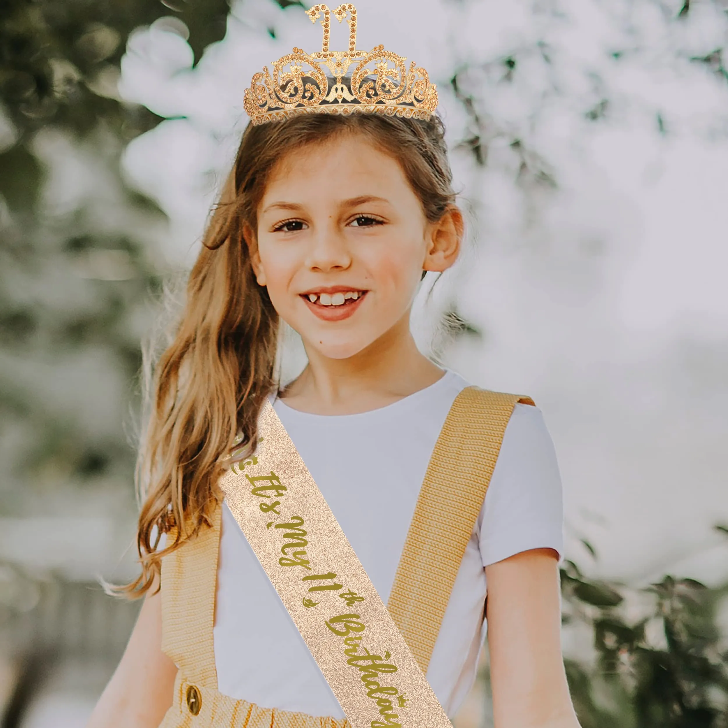 11th Birthday, 11th Birthday, 11th Birthday Gifts for Girls, 11th Birthday Tiara and Sash