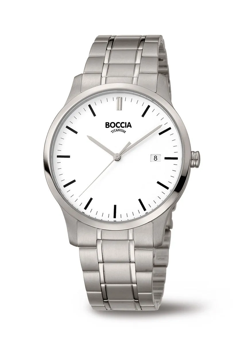 3595-02 Boccia Titanium Mens Watch