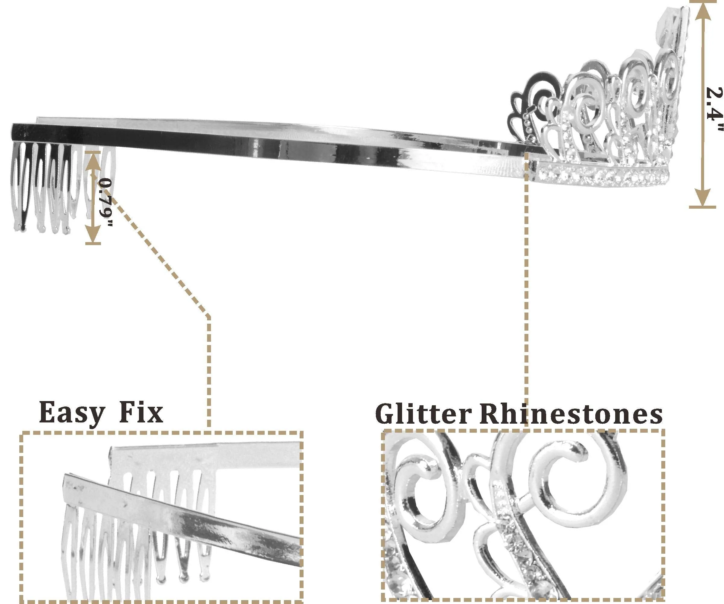 59th Birthday Gifts for Women, 59th Birthday Tiara and Sash, HAPPY 59th Birthday Party