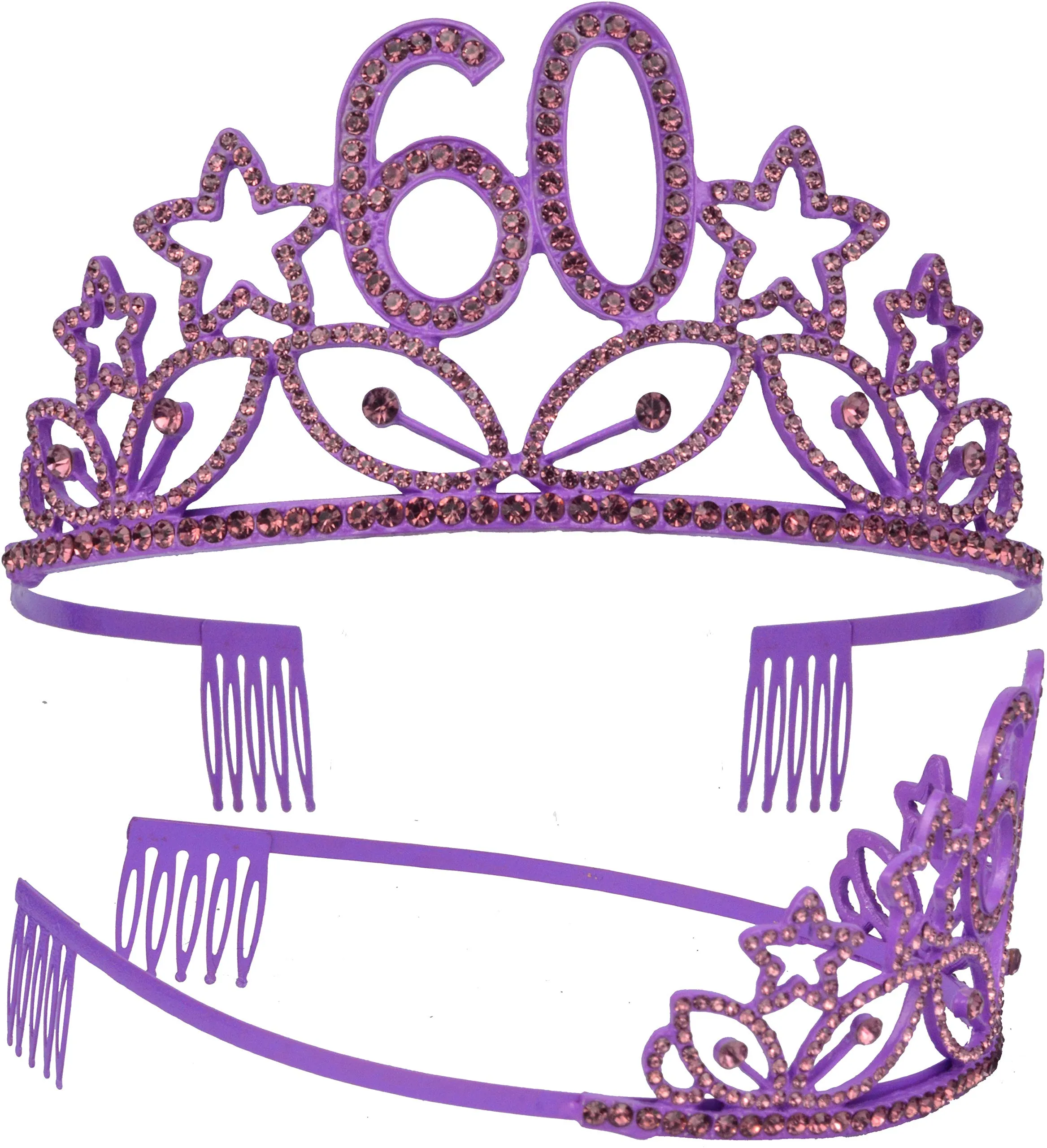 60th Birthday, 60th Birthday Gift, 60th Birthday Crown, 60th Birthday Tiara, 60th Birthday