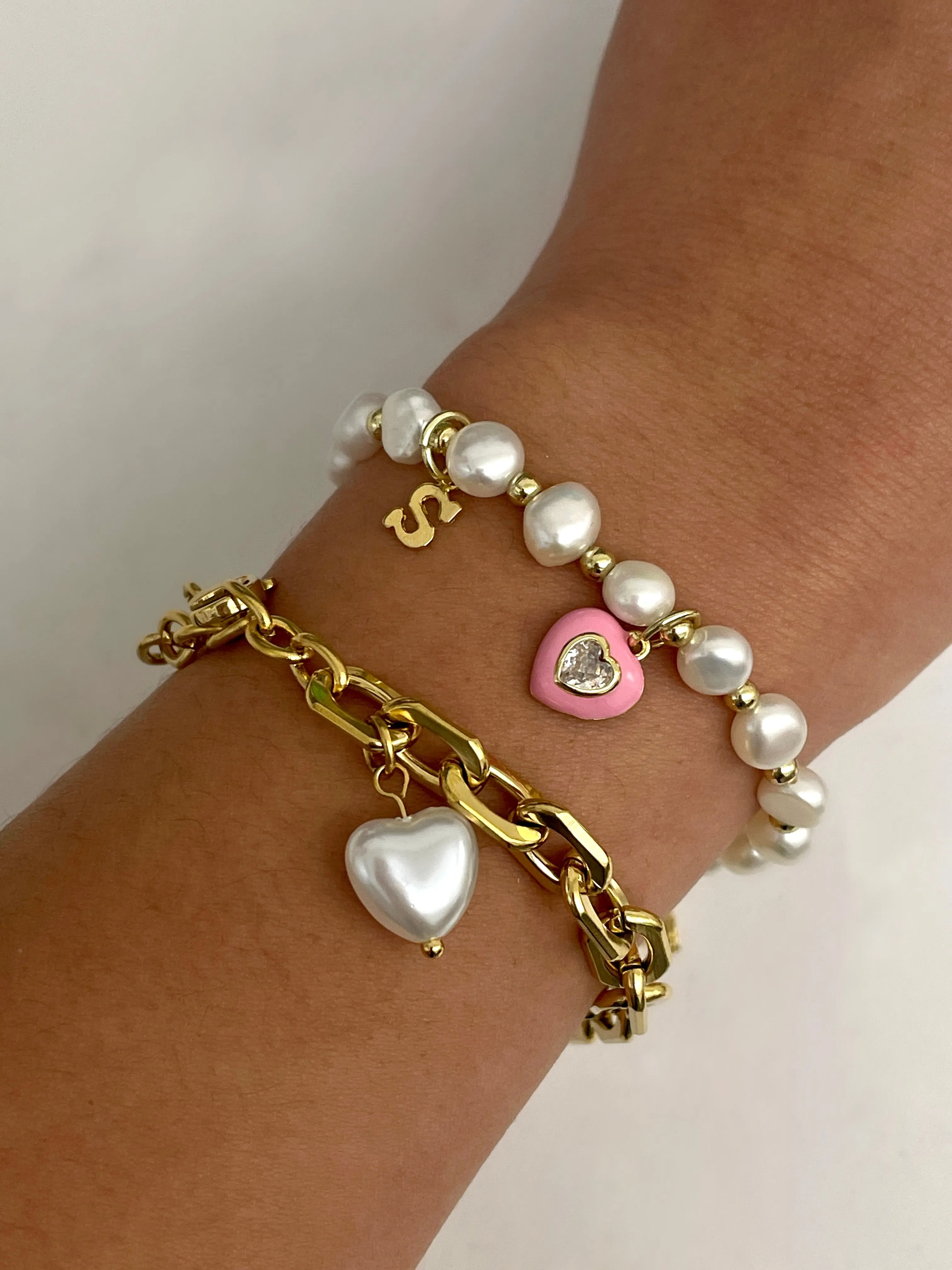 ADJUSTABLE CUSTOM PEARL BRACELET