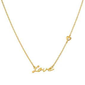 Adorned with Love Gold Necklace