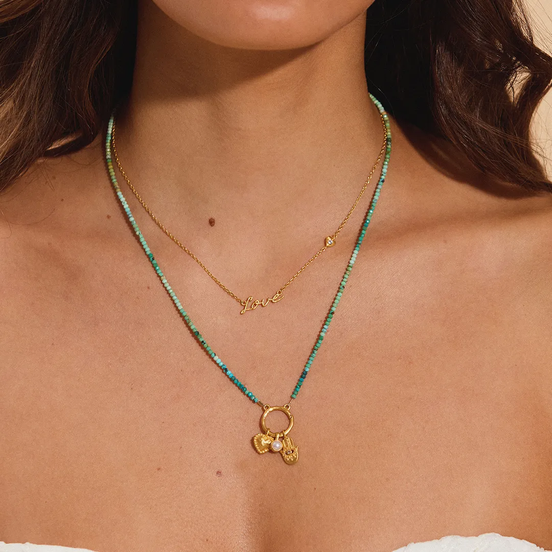 Adorned with Love Gold Necklace