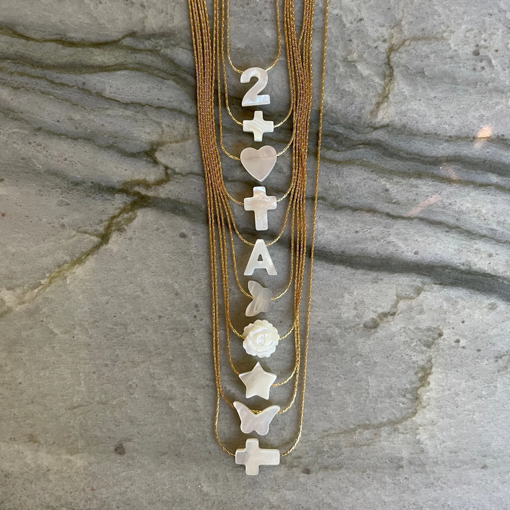 Always Lettered Necklace