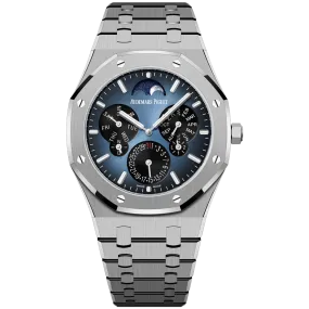 Audemars Piguet Royal Oak Perpetual Calendar Ultra-Thin 41mm 26586TI.OO.1240TI.01 Blue Dial