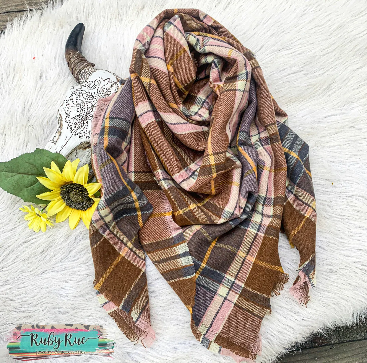 Autumn Days Blanket Scarf