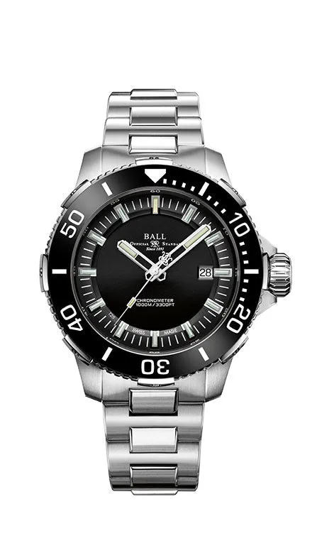 Ball Engineer Hydrocarbon DeepQuest II Ceramic - DM3002A-S3CJ-BK - Black