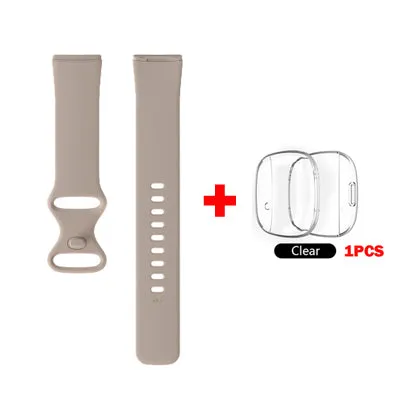 Band For Fitbit Versa 3 Classic Soft Silicone Band For Fitbit Versa 3 Band Smart Watch Strap For Fitbit Sense Replacement