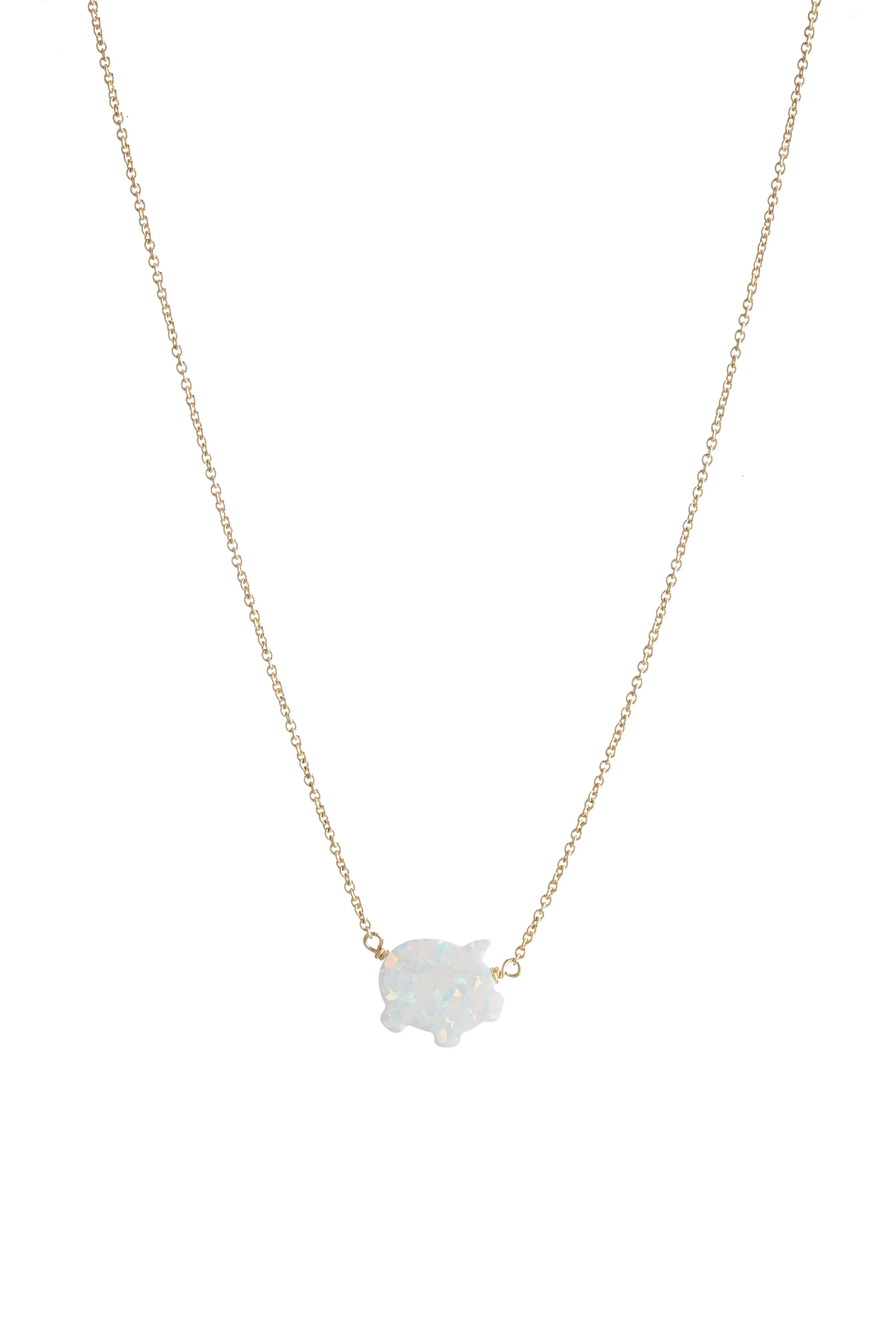 bara boheme | "PIG" Opal Necklace