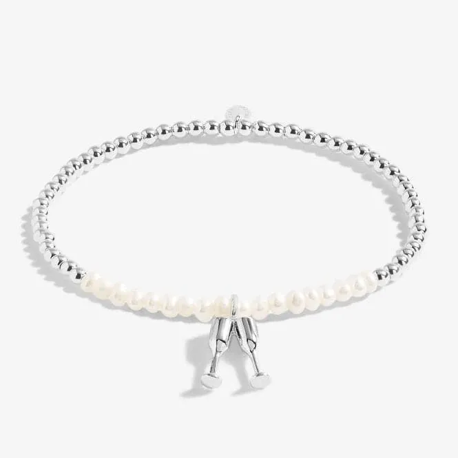 Bridal Pearl Bracelet 'Hooray For The Big Day'5726