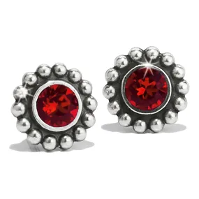 Brighton Twinkle Mini Post Earrings Ruby