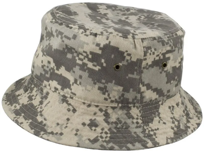 Bucket Hat 100% Cotton Packable Summer Travel Cap