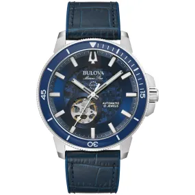 Bulova Performance Marine Star Mens Watch Stainless Steel