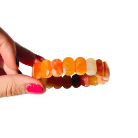 Carnelian Chunky Bracelet