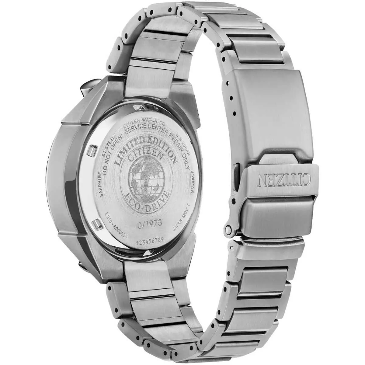 Citizen Men's Watch - Promaster Tsuno Chronograph Racer Silver Bracelet | AV0081-51X