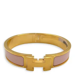 Clic H Bracelet Rose Candeur Bracelet, Gold hardware