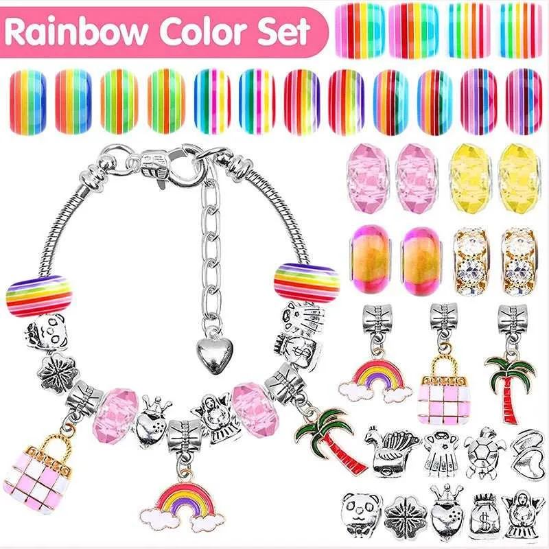 Colorful Crystal Children 112pcs Bracelet