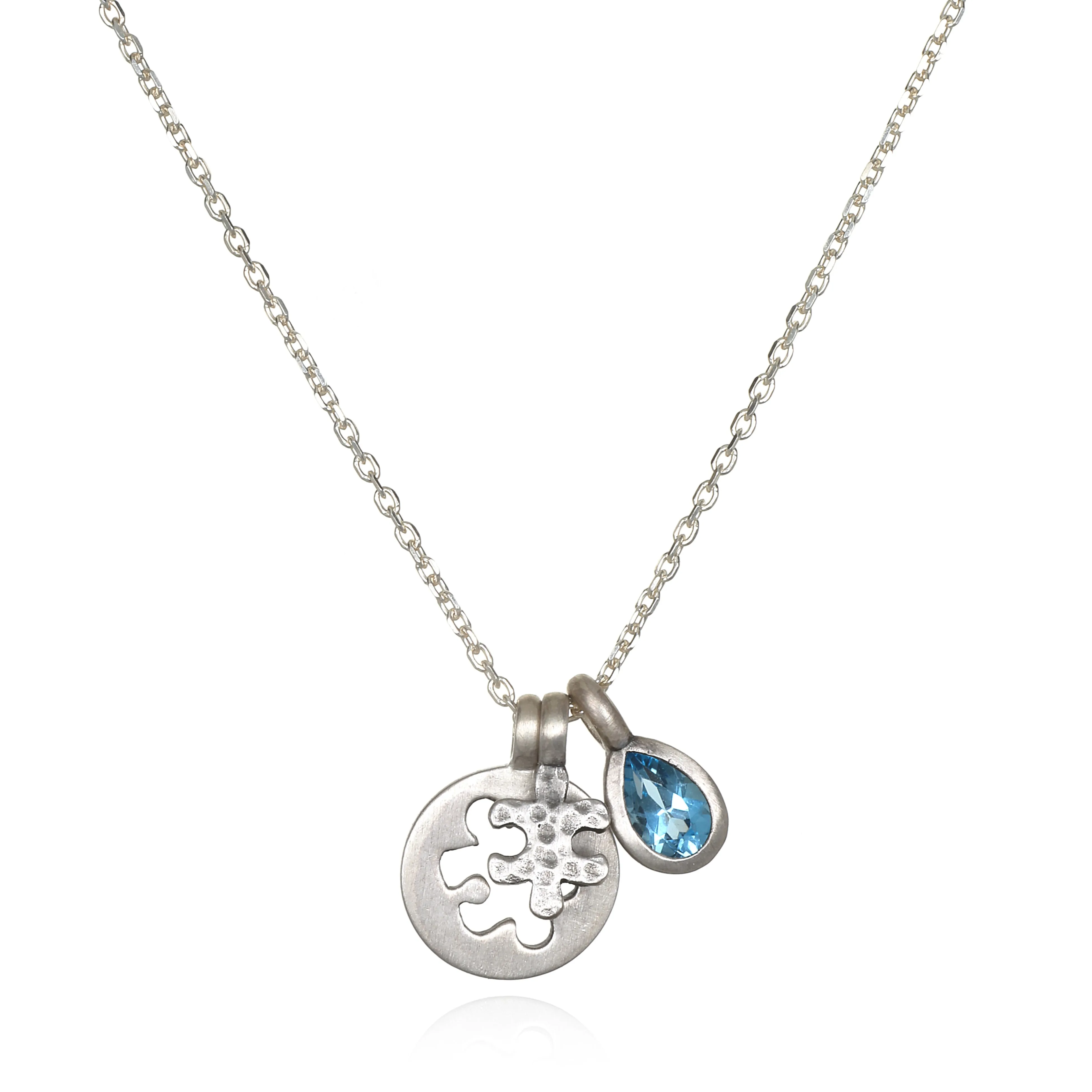 Communicate Through Love Puzzle Necklace