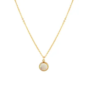 Cooper Necklace  - Opal