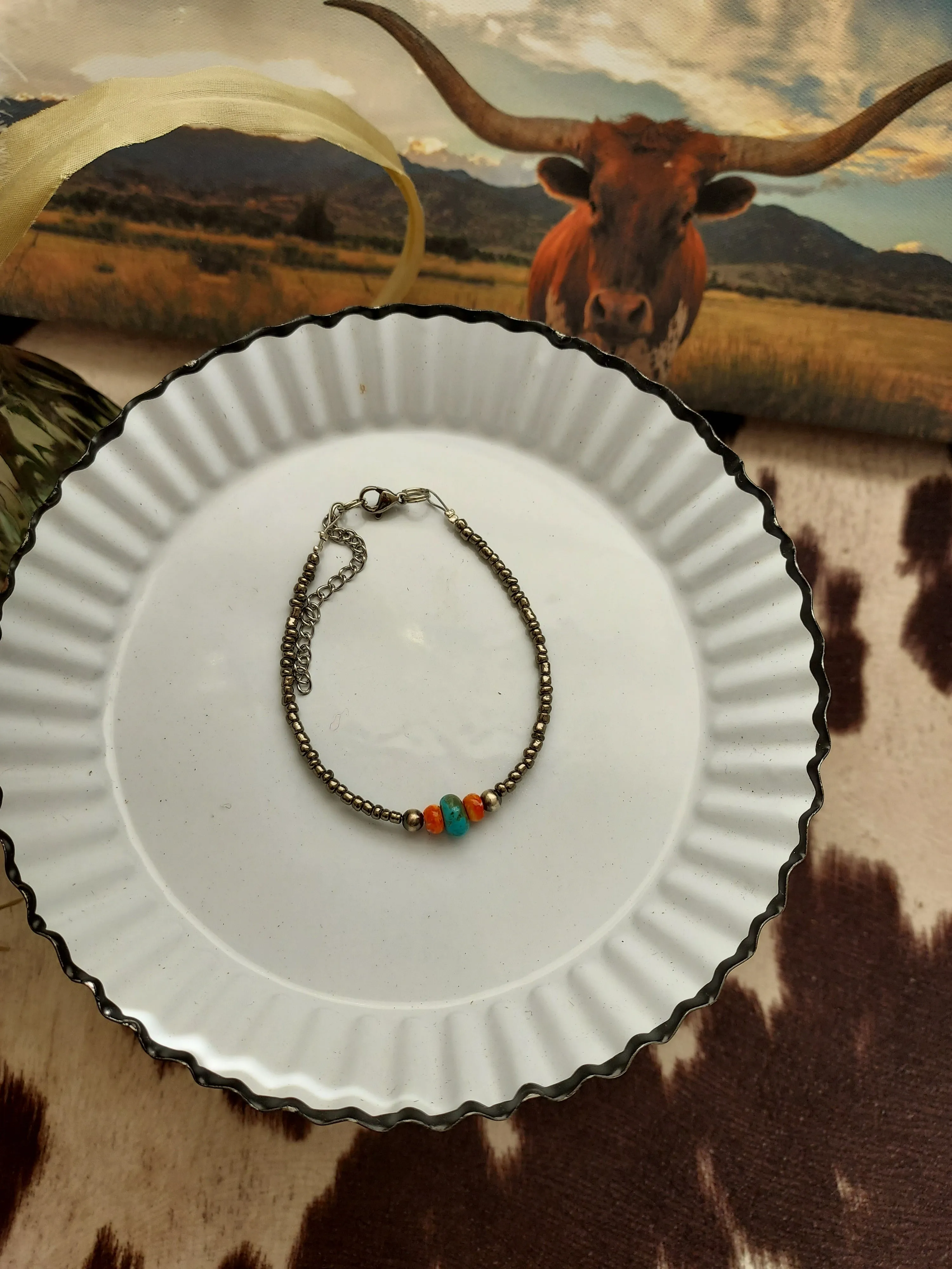 Cowgirls don't cry bracelet