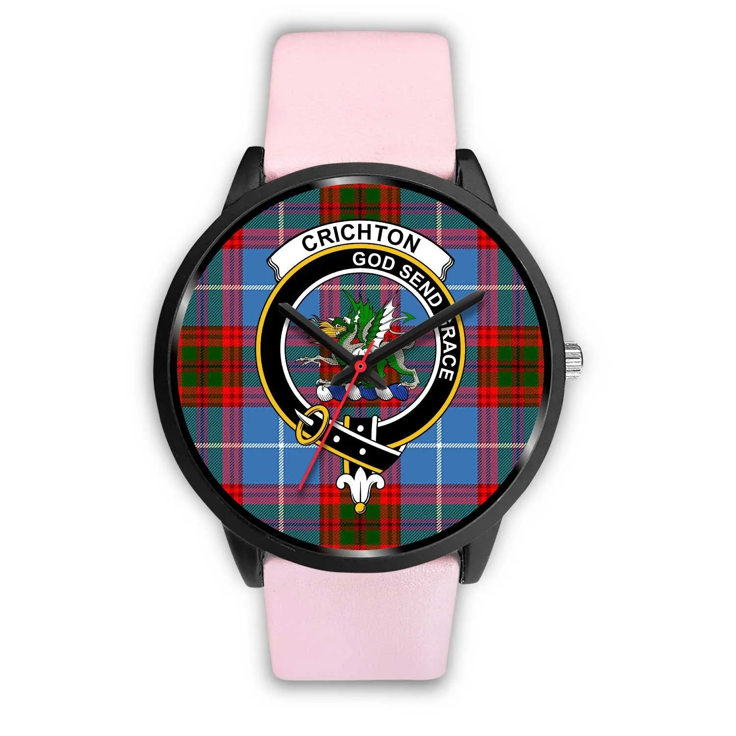 Crichton District Clan Badge Tartan Black Watch