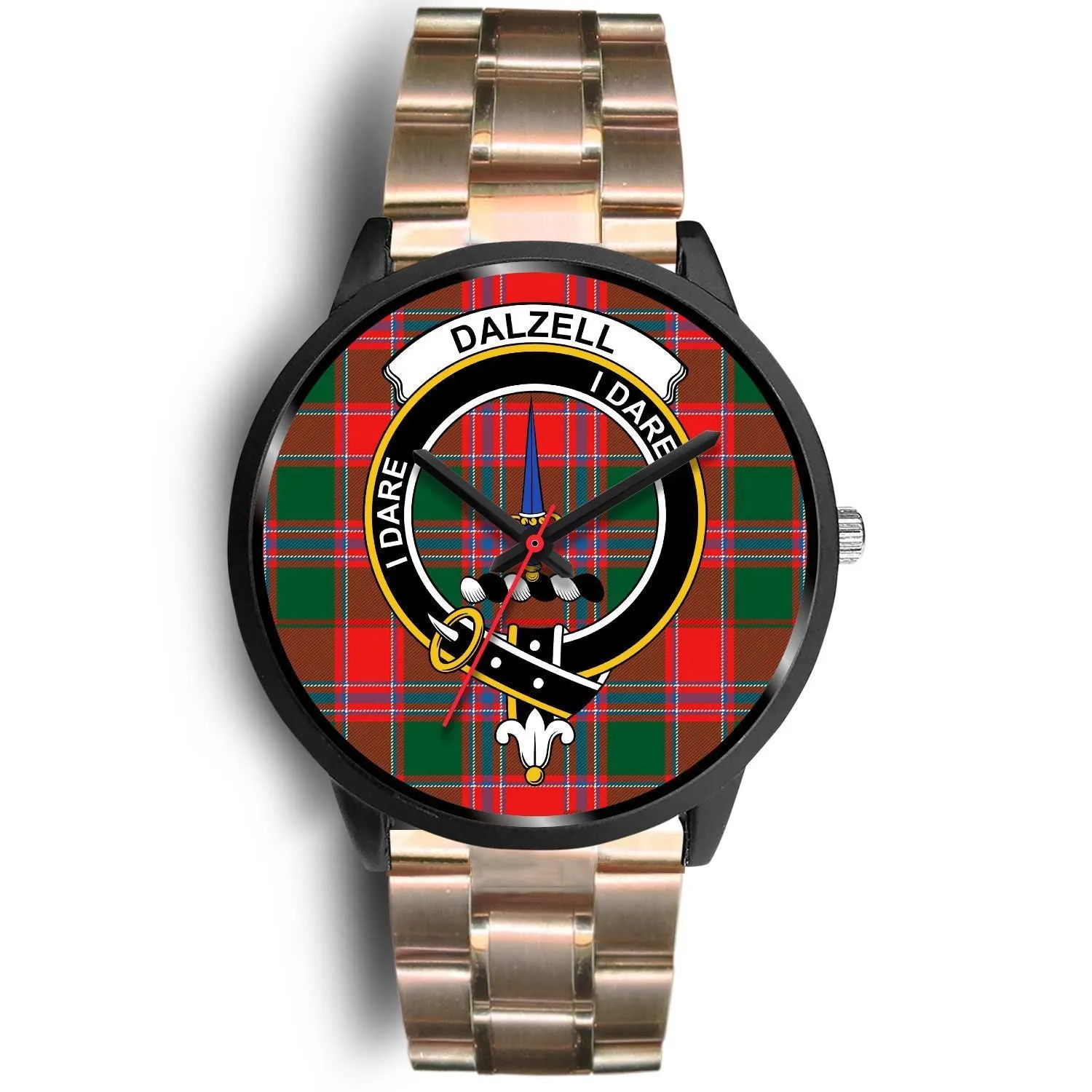 Dalziel Modern Clan Badge Tartan Black Watch