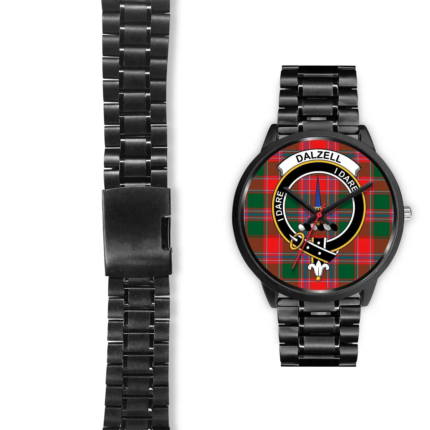 Dalziel Modern Clan Badge Tartan Black Watch