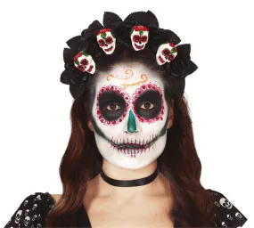 Day of the Dead Skull Tiara