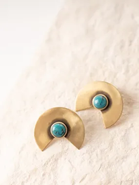 Delta Stud Earrings