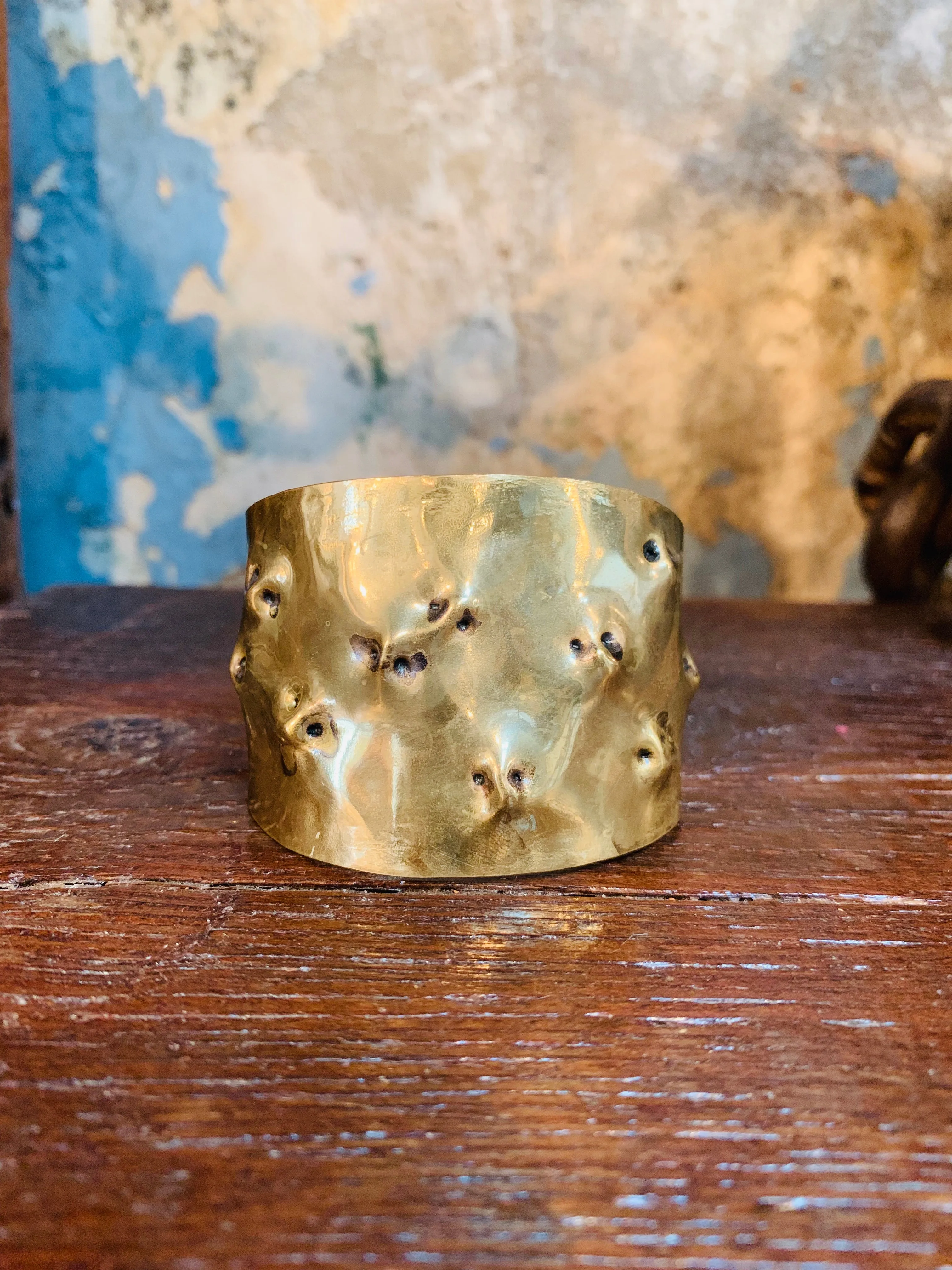 Dennis Higgins Emerging Mini Skull Cuff - Rounded