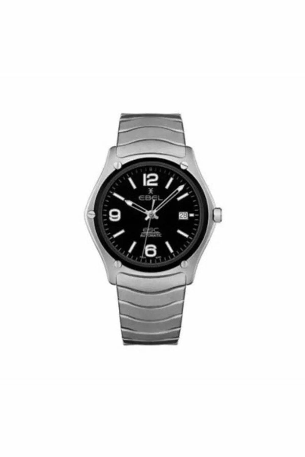 ebel sport classic 40mm titanium men's watch