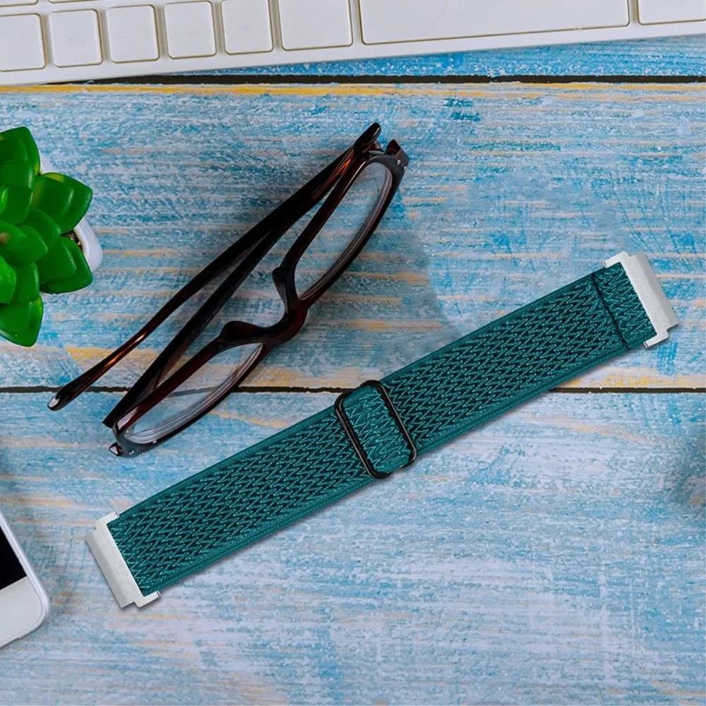 Elastic knitted watch strap for Samsung Galaxy Watch - Cyan