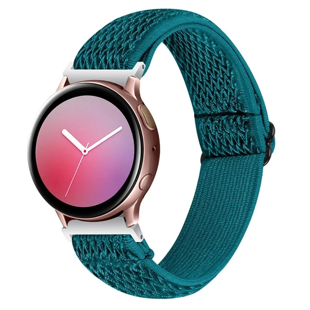 Elastic knitted watch strap for Samsung Galaxy Watch - Cyan