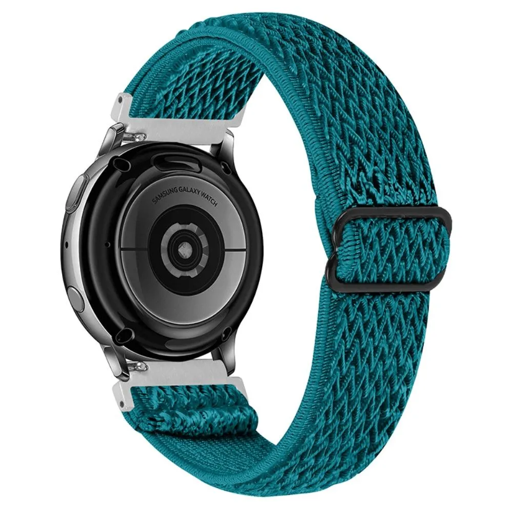 Elastic knitted watch strap for Samsung Galaxy Watch - Cyan