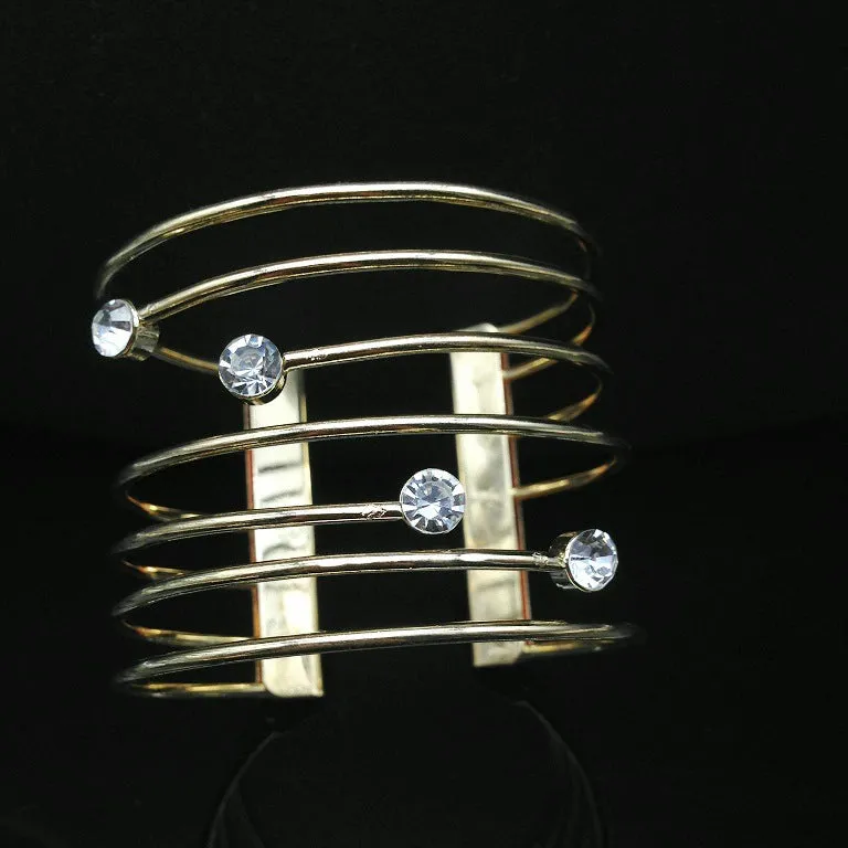 European Diamond Wire Bracelet with Alloy Material