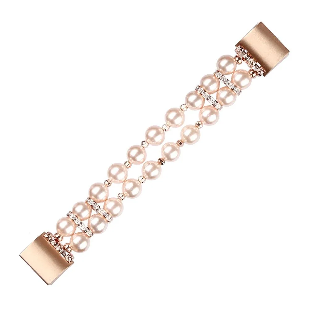 Fitbit Charge 2 two row fashionable watch strap - Rose Gold