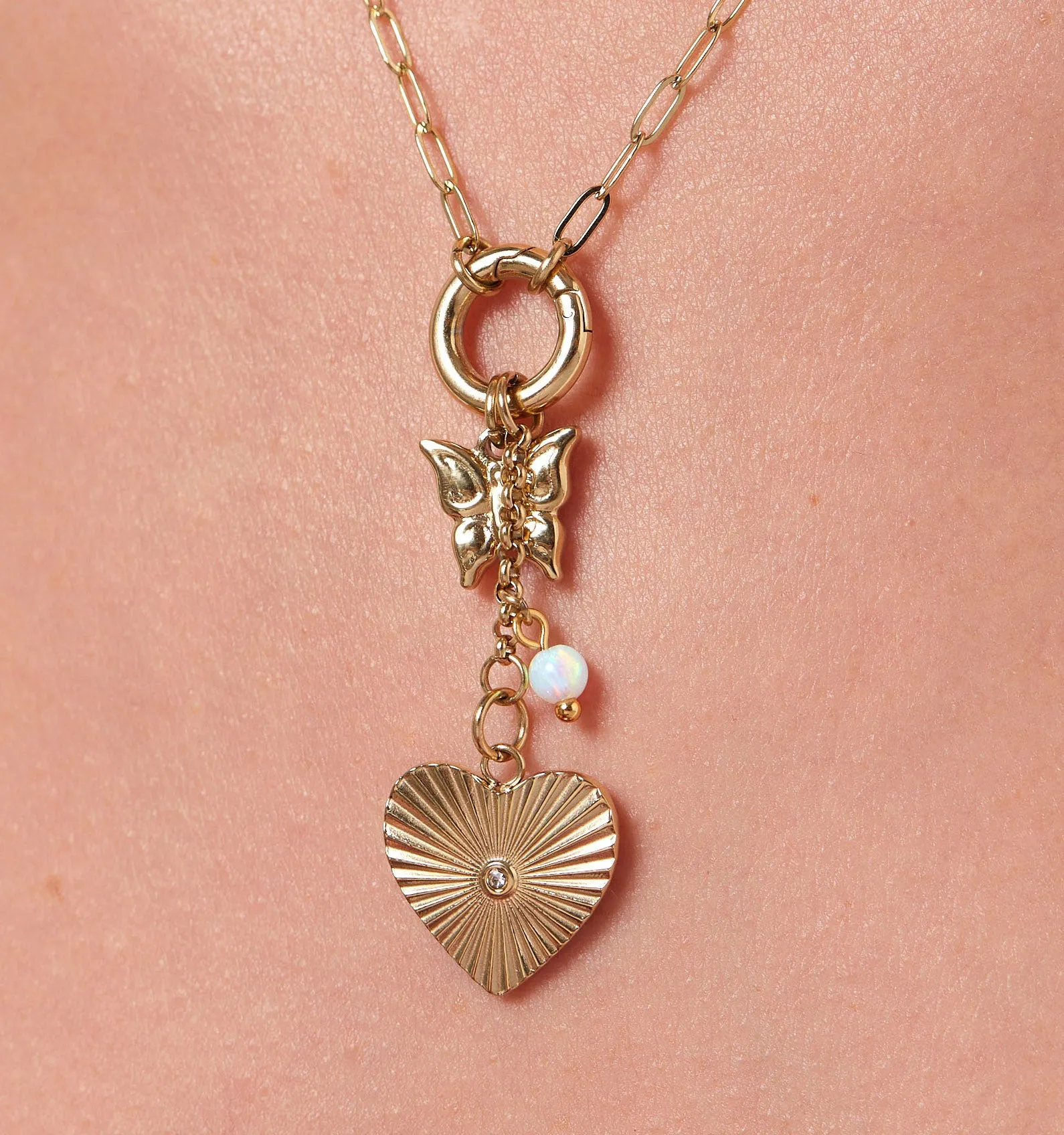 Flutter Charm Necklace