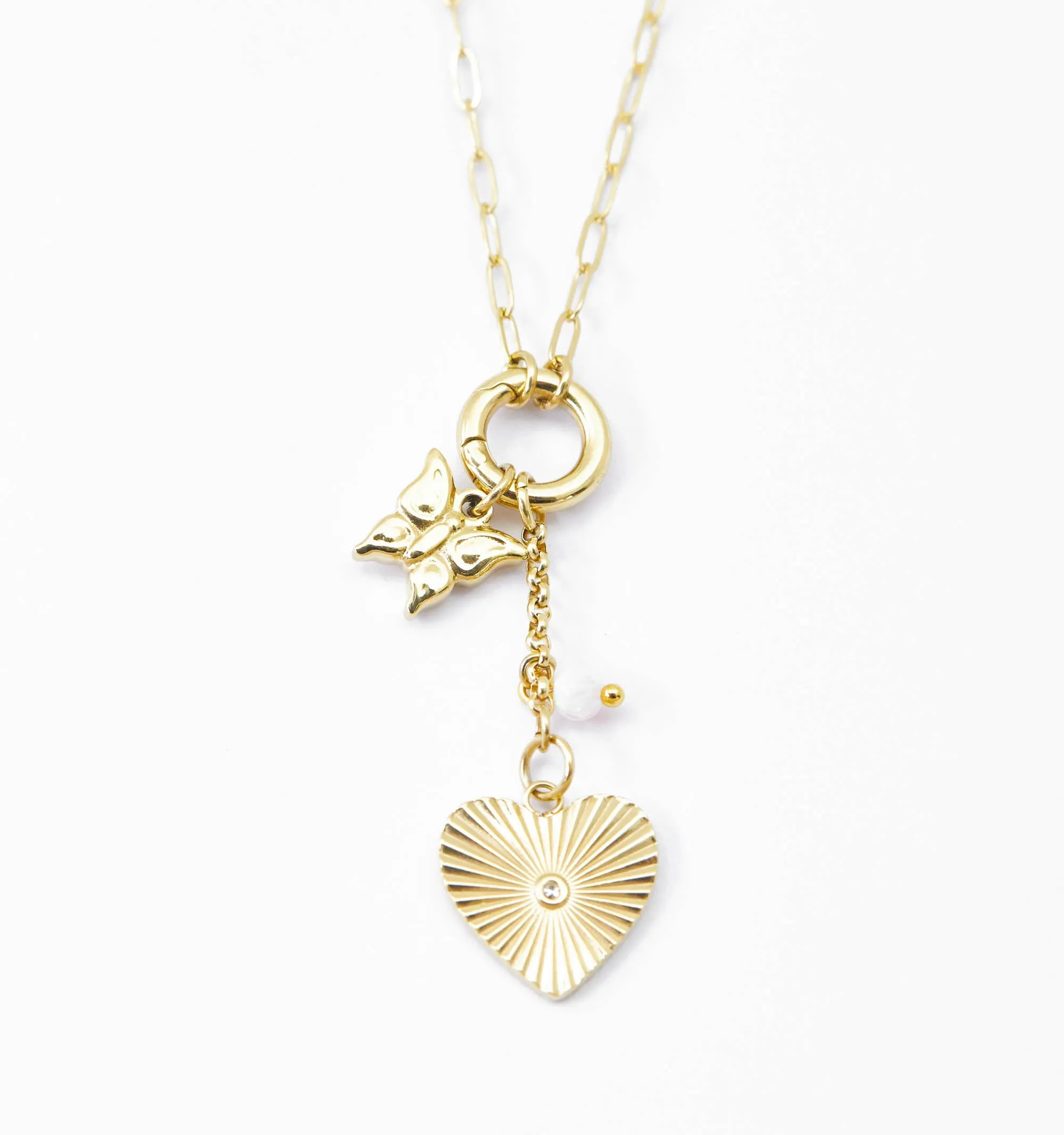 Flutter Charm Necklace