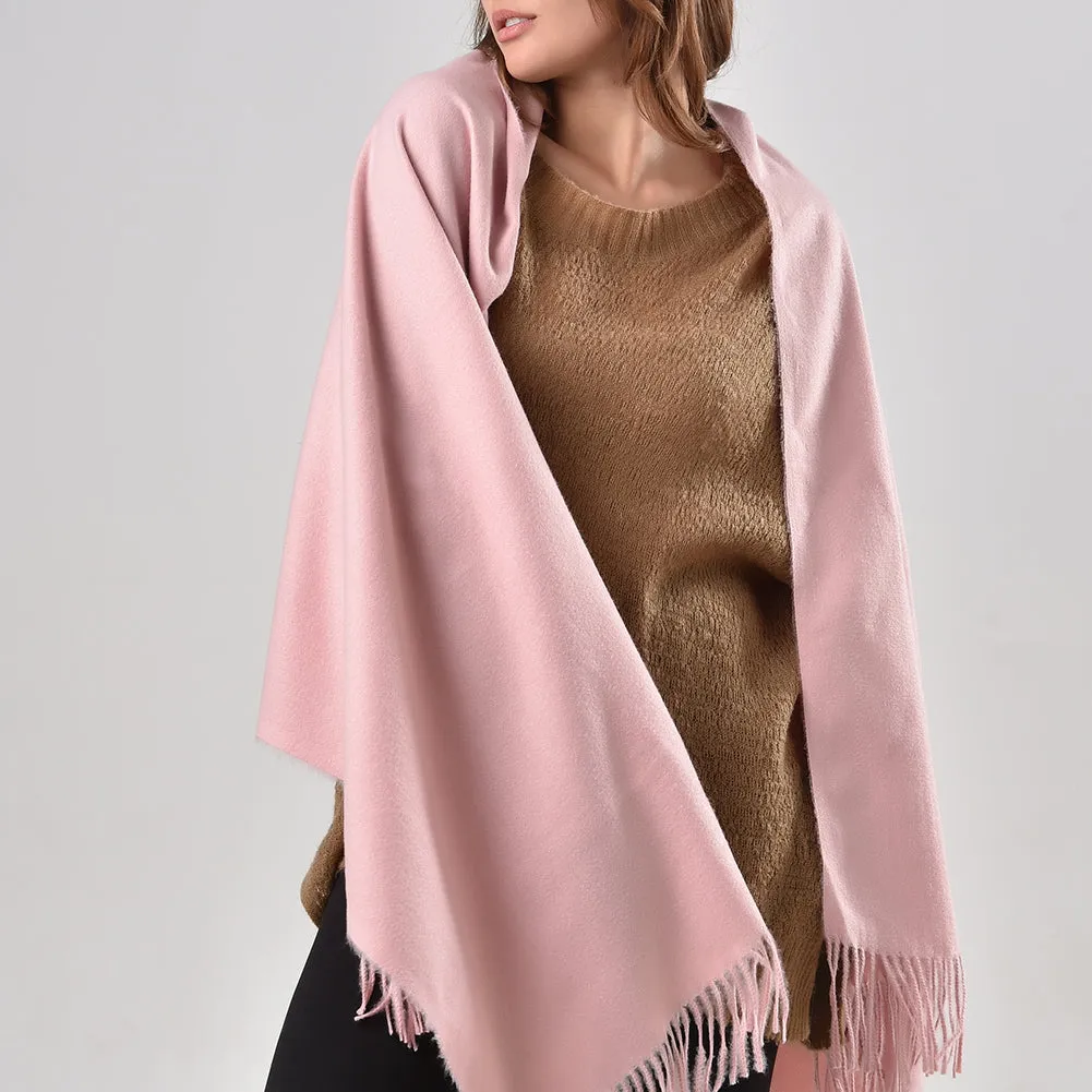 FURTALK Women Winter Cashmere Scarf Shawls  SKY 250g Drop Shipping AD010