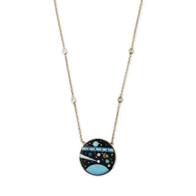 GALAXY INLAY NECKLACE