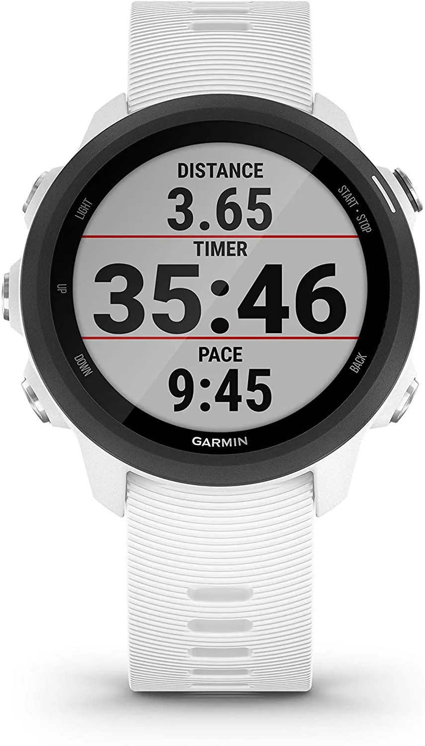 Garmin Forerunner 245 GPS Running Smartwatch (010-02120-21, Blue/Pink/Teal)