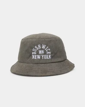 Goat Crew Bushwick Cord Bucket Hat Olive