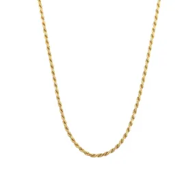 Gold Rope Necklace