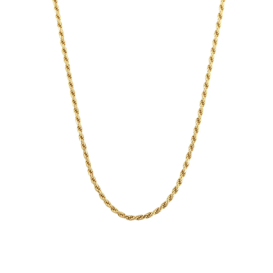 Gold Rope Necklace