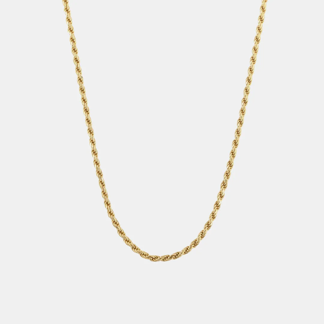 Gold Rope Necklace