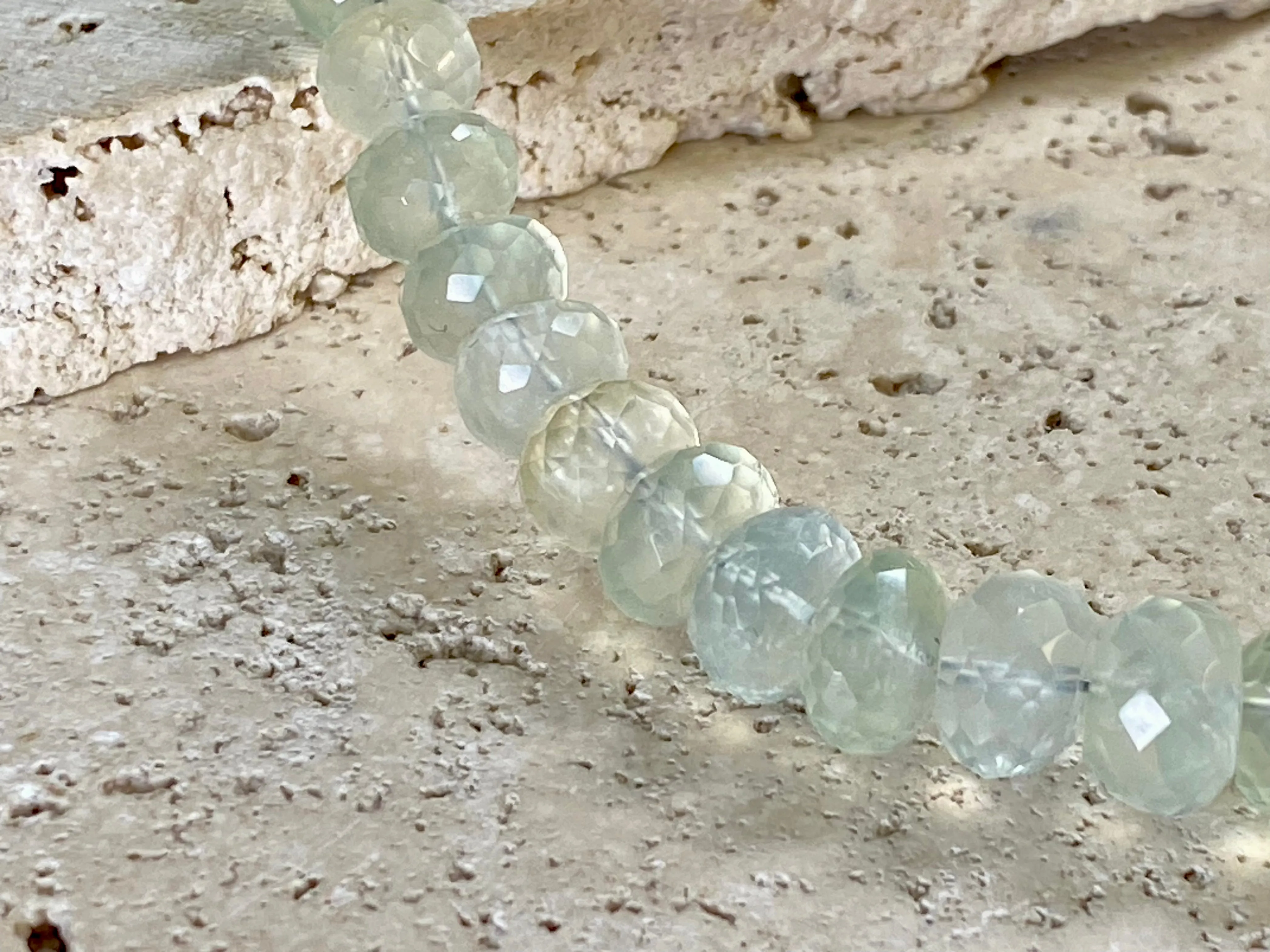 Green Prehnite Necklace