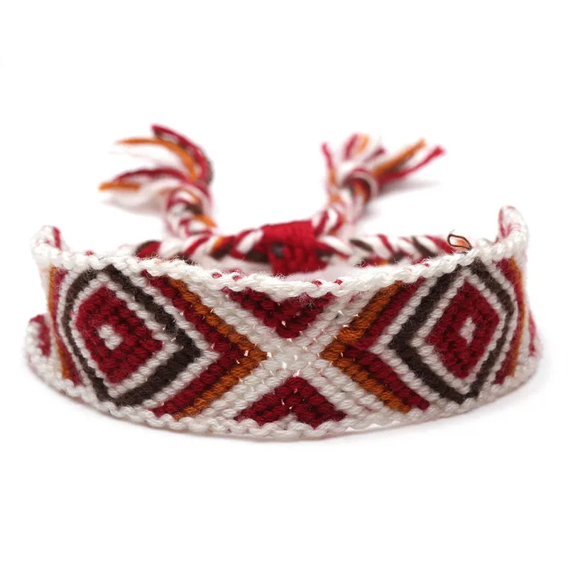 Hand woven adjustable National Style Bracelet