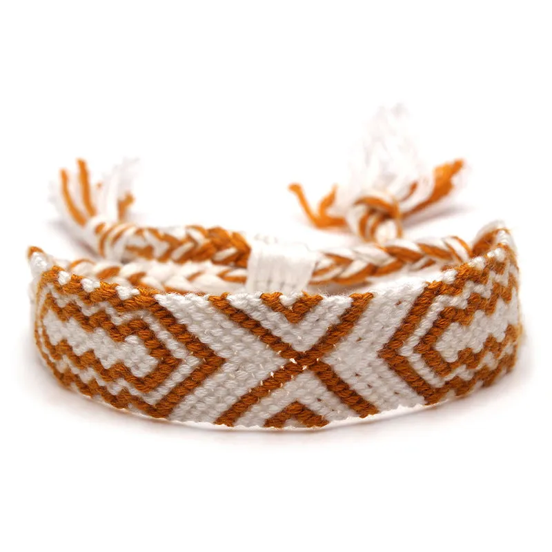 Hand woven adjustable National Style Bracelet