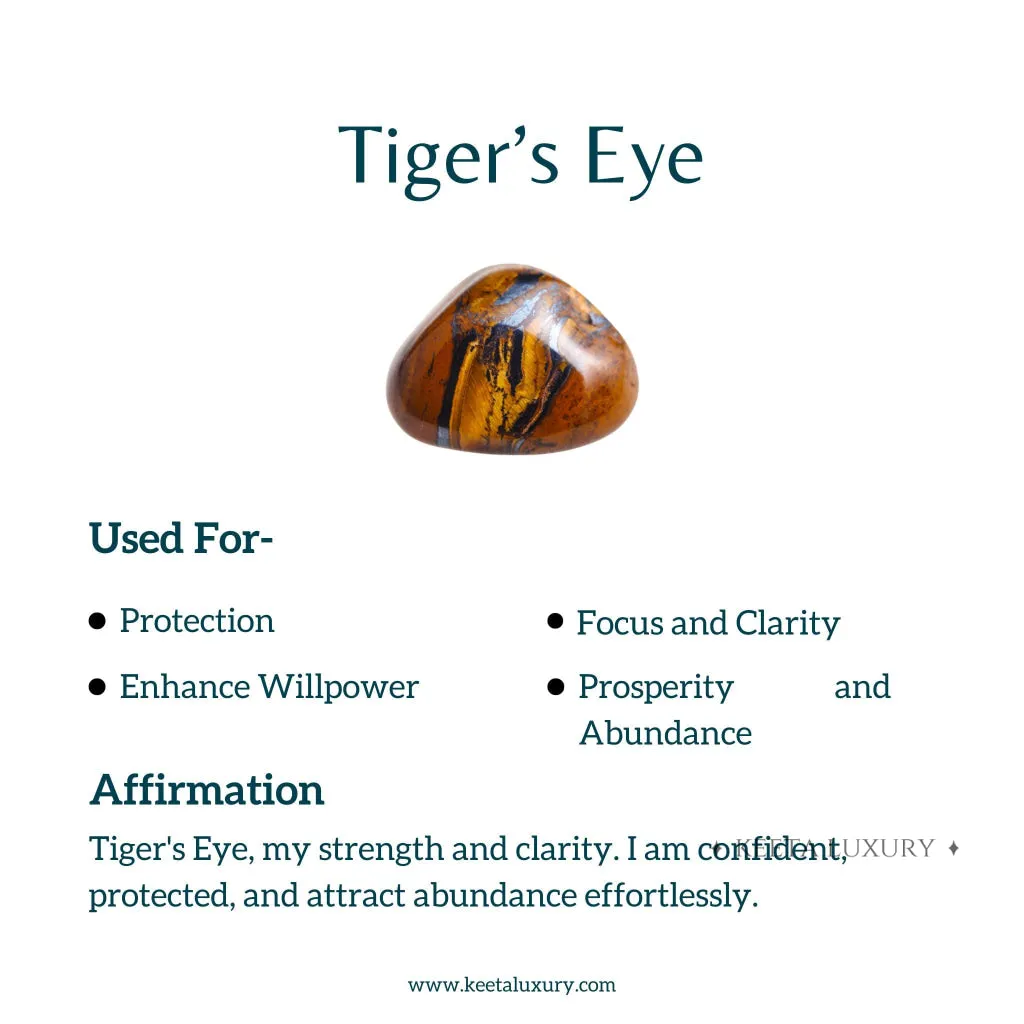 Heart - Tiger's Eye Necklace