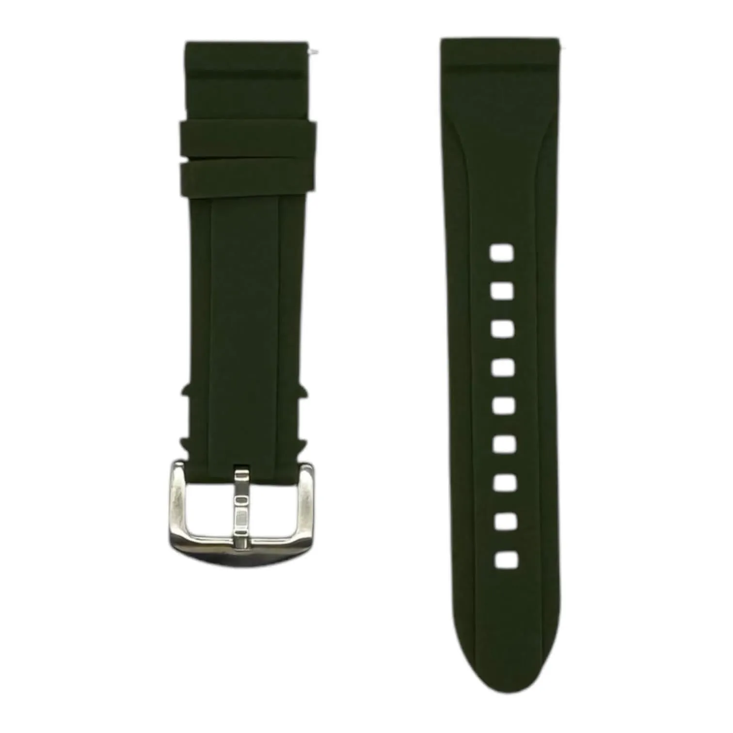 Heritage Elite Premium Silicone Watch Straps with the Walkabout Watch 2